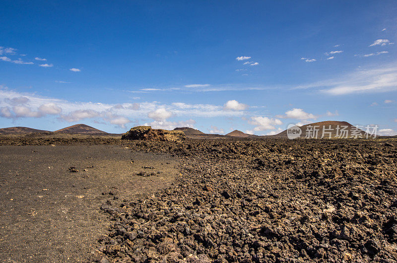 火山el cuervo lanzarote日加那利群岛